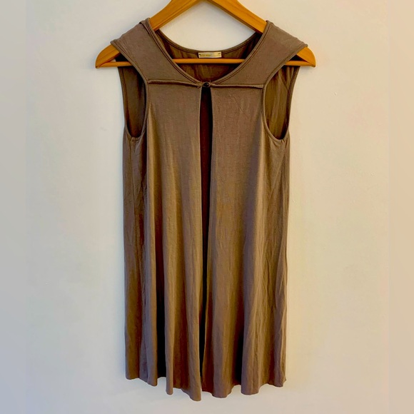 Miss Miss by Valentina soft sleeveless shirt vest/cardigan. Size S/M women’s. - Picture 1 of 4